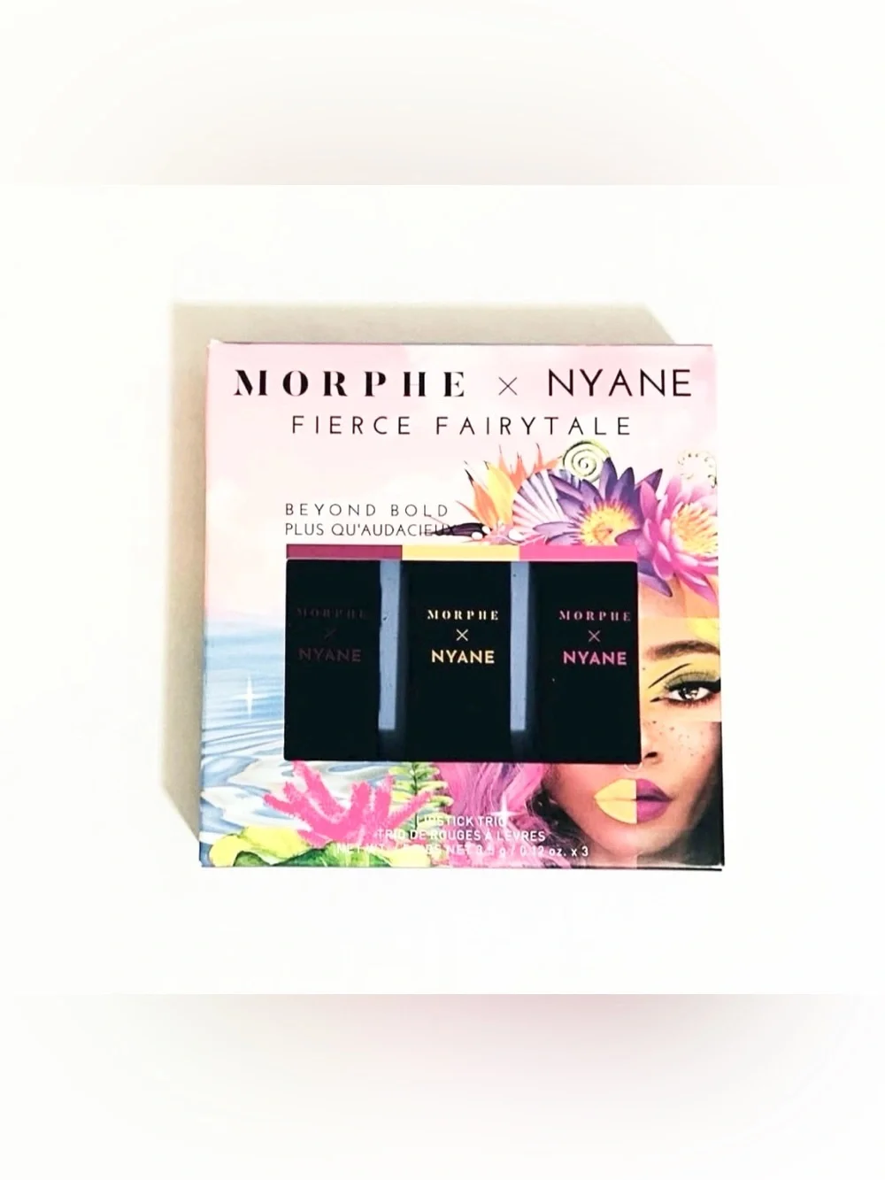 Morphe X Nyane Fierce Fairytale Lipstick Trio Beyond Bold